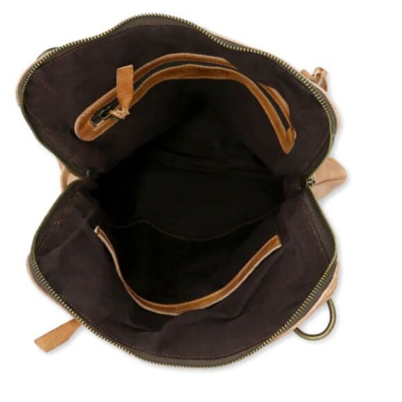 BedStu Tan Rustic Aiken Crossbody Bag - Picture 5 of 9